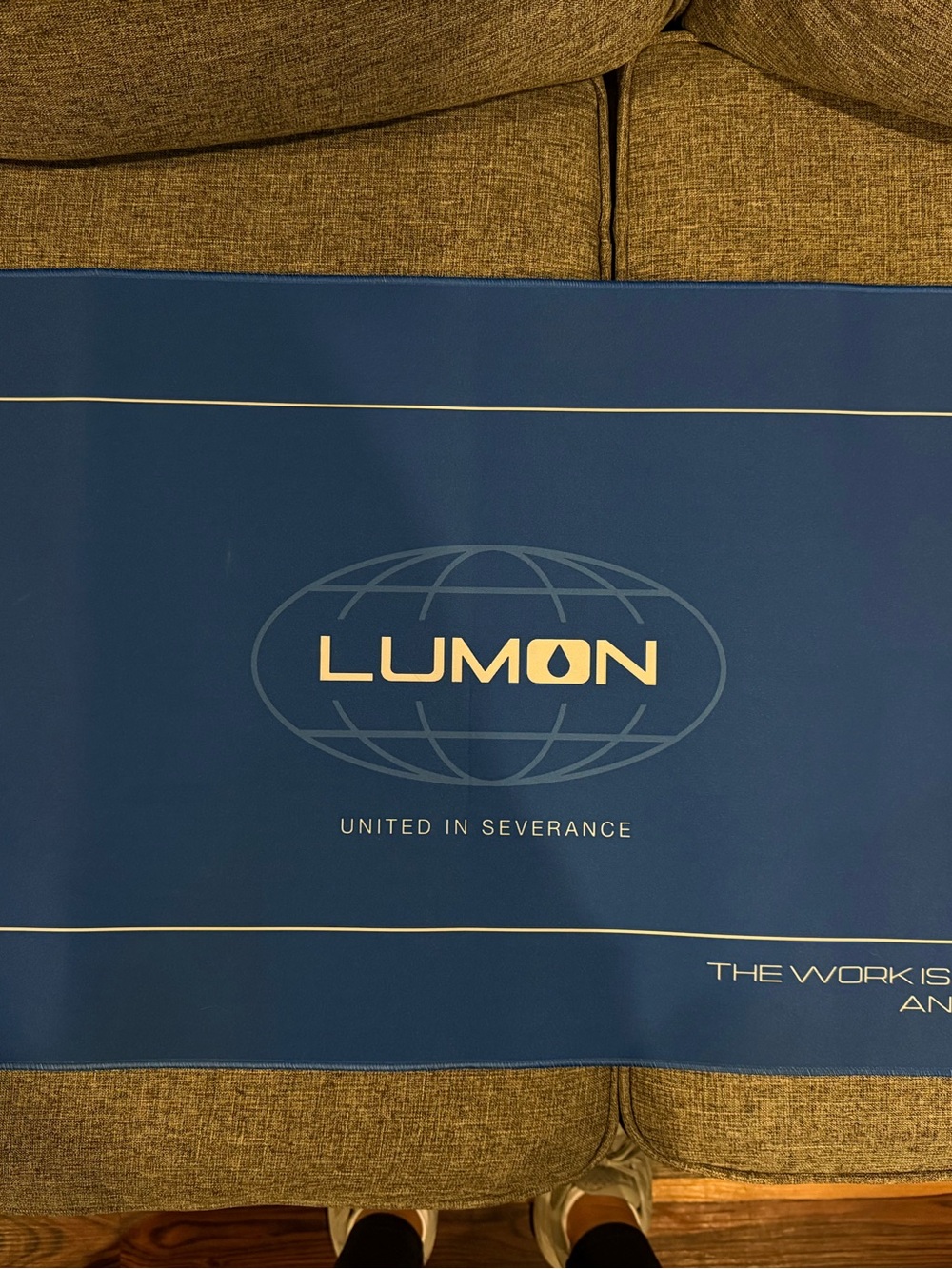 Severance Lumon Optics and Design Desk Mat